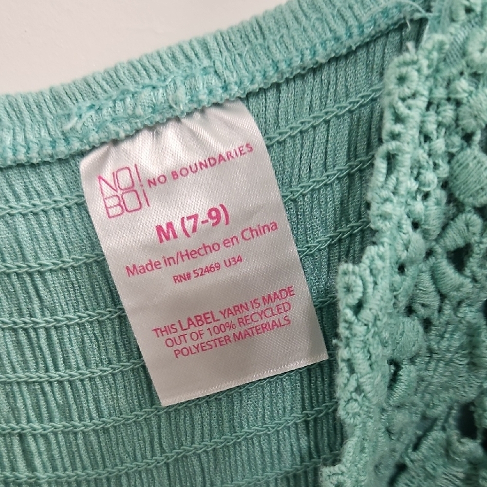 No Boundaries Teal High Low Dress - Picture 5 of 5